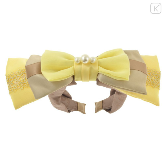Japan Disney Store Big Ribbon Headband - Belle : Costume Goods - 3