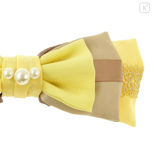 Japan Disney Store Big Ribbon Headband - Belle : Costume Goods - 4