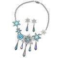 Japan Disney Store Kids Necklace & Clip-on Earrings - Frozen : Snowflake - 2
