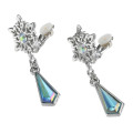 Japan Disney Store Kids Necklace & Clip-on Earrings - Frozen : Snowflake - 4