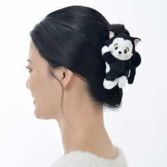 Japan Disney Store Mascot Hair Claw Clip - Pinocchio : Fluffy Figaro