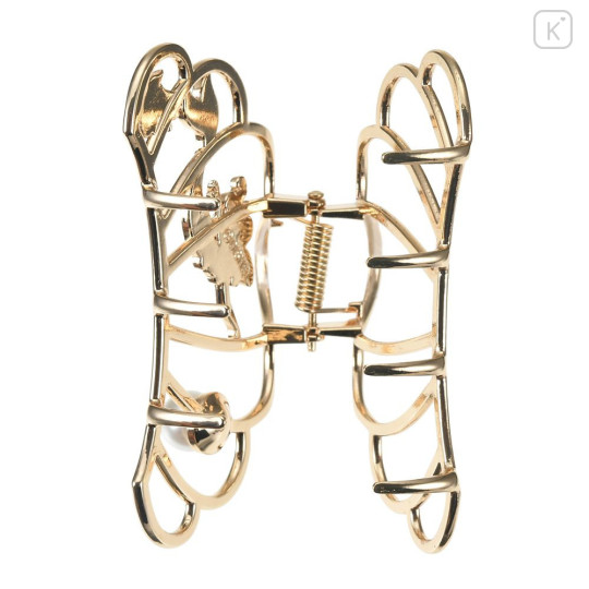 Japan Disney Store Gold Hair Claw Clip - Princess Ariel : Pearl - 5