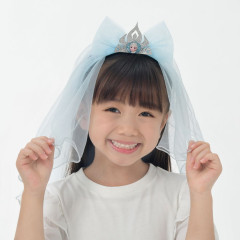 Japan Disney Store Kids Headband - Frozen Elsa : Ribbon Veil