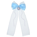 Japan Disney Store Kids Hair Clip - Frozen Elsa : Long Ribbon - 3
