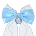 Japan Disney Store Kids Hair Clip - Frozen Elsa : Long Ribbon - 5