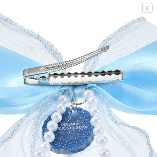 Japan Disney Store Kids Hair Clip - Frozen Elsa : Long Ribbon - 6