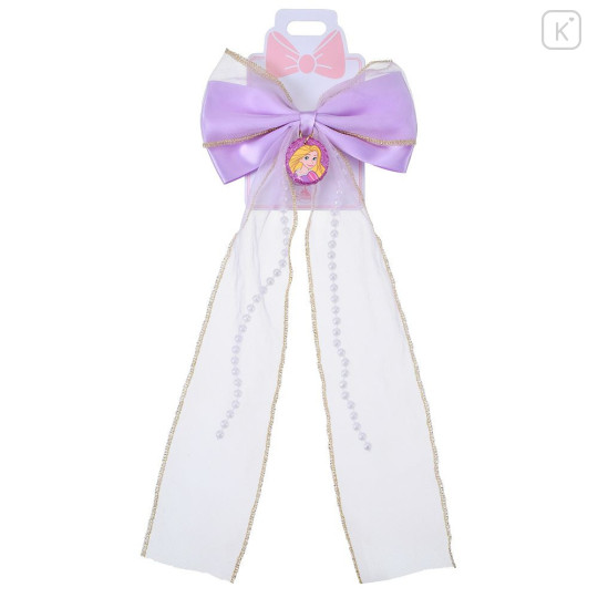 Japan Disney Store Kids Hair Clip - Rapunzel : Long Ribbon - 2