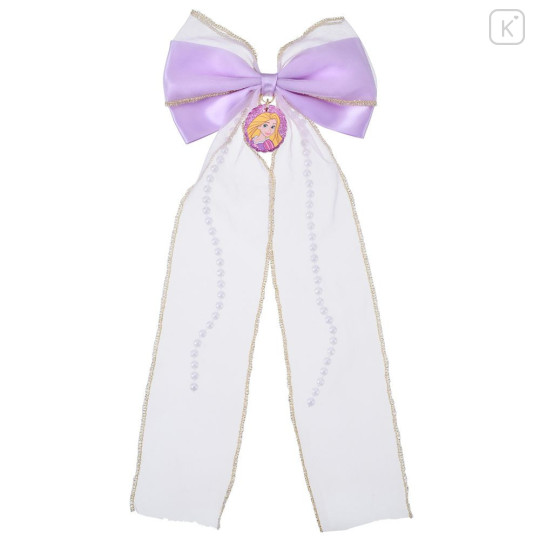 Japan Disney Store Kids Hair Clip - Rapunzel : Long Ribbon - 3