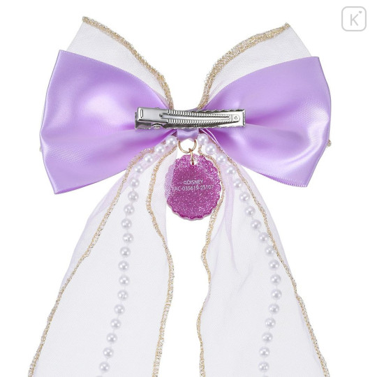 Japan Disney Store Kids Hair Clip - Rapunzel : Long Ribbon - 4
