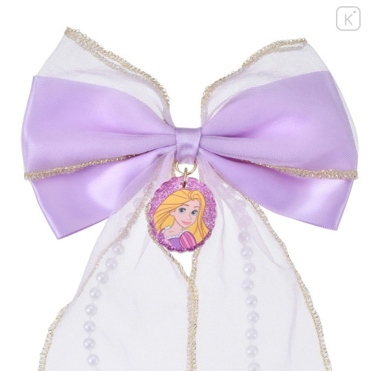 Japan Disney Store Kids Hair Clip - Rapunzel : Long Ribbon - 5