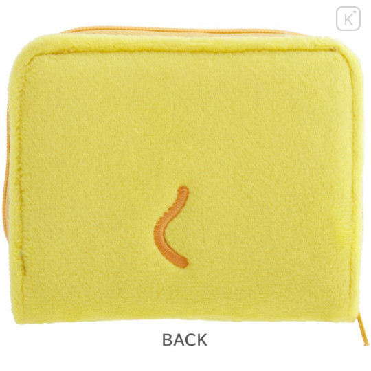 Japan San-X Bifold Wallet - Kiiroitori : Mascot Plush Face - 2