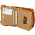 Japan San-X Bifold Wallet - Chairoikoguma : Mascot Plush Face - 3