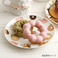 Japan San-X Round Plate - Rilakkuma : Mister Donut Friends - 3