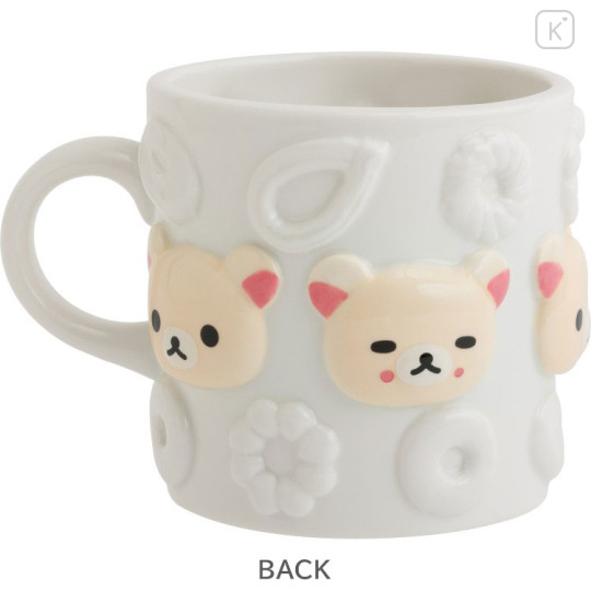 Japan San-X Ceramic Mug - Korilakkuma : Mister Donut - 2