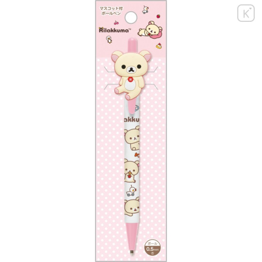 Japan San-X Mascot Ball Pen - Korilakkuma : Relax - 3