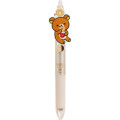 Japan San-X FriXion Ball 3 Slim Color Multi Erasable Gel Pen - Rilakkuma : Mister Donut Metallic Gold - 2