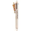 Japan San-X FriXion Ball 3 Slim Color Multi Erasable Gel Pen - Rilakkuma : Mister Donut Metallic Gold - 3