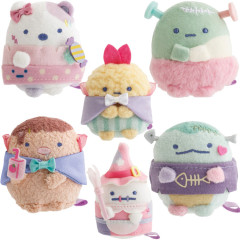 Japan San-X Tenori Plush (SS) Set - Sumikko Gurashi : Halloween Spooky