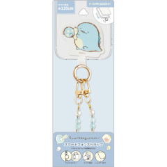 Japan San-X Smartphone Shoulder Strap - Sumikko Gurashi : Tokage Sparkling Bead