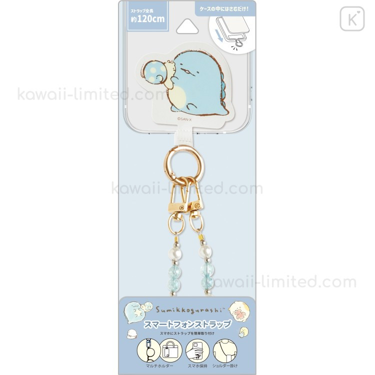 ①②セワ　セワポロロ Japan San-X Smartphone Shoulder Strap - Sumikko Gurashi