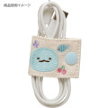 Japan San-X Cord Holder - Sumikko Gurashi : Tokage Embroidered - 3