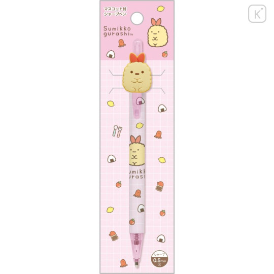 Japan San-X Mascot Mechanical Pencil - Sumikko Gurashi : Ebifurai no Shippo Fried Shrimp Tail - 3