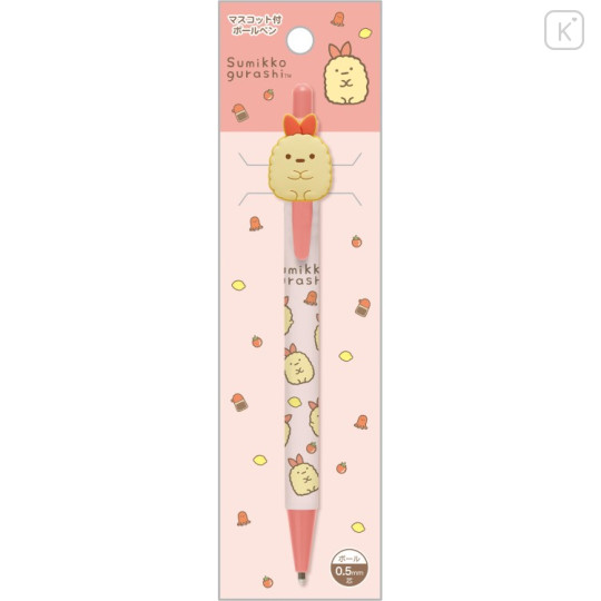 Japan San-X Mascot Ball Pen - Sumikko Gurashi : Ebifurai no Shippo Fried Shrimp Tail - 3