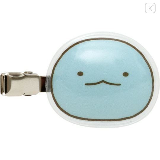 Japan San-X Acrylic Hair Clip Set - Sumikko Gurashi : Tokage Puffy - 2