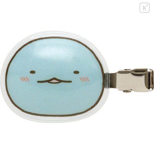 Japan San-X Acrylic Hair Clip Set - Sumikko Gurashi : Tokage Puffy - 3
