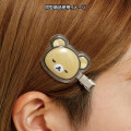 Japan San-X Acrylic Hair Clip Set - Sumikko Gurashi : Shirokuma Puffy - 5