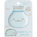 Japan San-X Sticky Notes with Squishy Cover - Sumikko Gurashi : Tokage Blushing - 1