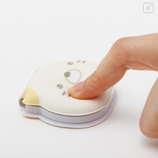 Japan San-X Sticky Notes with Squishy Cover - Sumikko Gurashi : Neko Blushing - 5