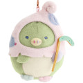 Japan San-X Hanging Plush - Sumikko Gurashi : Spooky Halloween Penguin? - 2