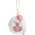 Japan San-X Face Pouch With Bag Charm - Sumikko Gurashi : Spooky Halloween Ghost - 1