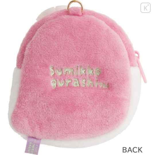 Japan San-X Face Pouch With Bag Charm - Sumikko Gurashi : Spooky Halloween Ghost - 3