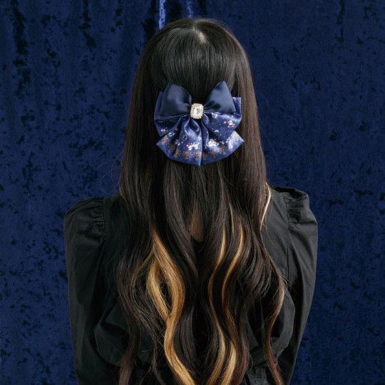 Japan San-X Ribbon Hair Clip - Sentimental Circus : Grimoire of Eternal Magic and Wishes Jeweled - 4
