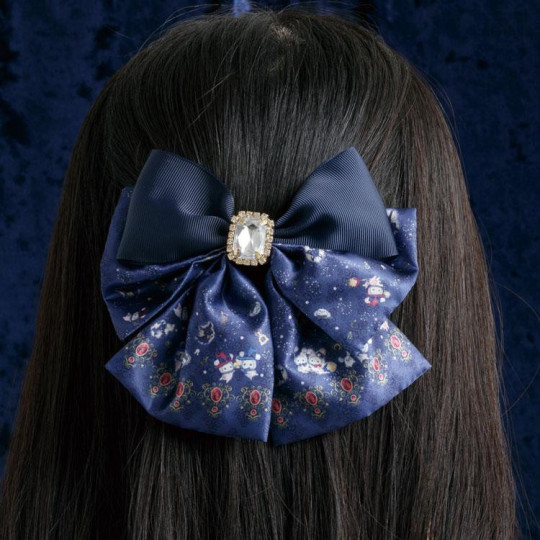 Japan San-X Ribbon Hair Clip - Sentimental Circus : Grimoire of Eternal Magic and Wishes Jeweled - 5