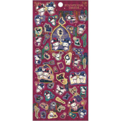Japan San-X Sheet Sticker - Sentimental Circus Shappo & Spica : Grimoire of Eternal Magic and Wishes Red