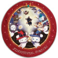 Japan San-X Mini Towel Handkerchief - Sentimental Circus Shappo & Spica : Grimoire of Eternal Magic and Wishes Red - 1