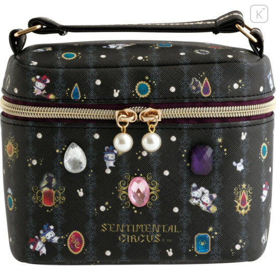 Japan San-X Vanity Pouch - Sentimental Circus : Grimoire of Eternal Magic and Wishes Black - 1
