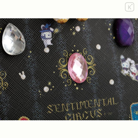Japan San-X Vanity Pouch - Sentimental Circus : Grimoire of Eternal Magic and Wishes Black - 5