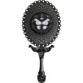 Japan San-X Folding Hand Mirror - Sentimental Circus : Grimoire of Eternal Magic and Wishes Gothic Black - 1