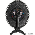 Japan San-X Folding Hand Mirror - Sentimental Circus : Grimoire of Eternal Magic and Wishes Gothic Black - 4