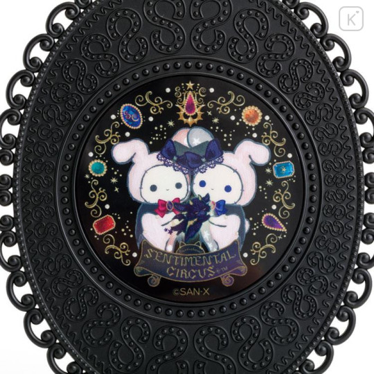 Japan San-X Folding Hand Mirror - Sentimental Circus : Grimoire of Eternal Magic and Wishes Gothic Black - 5