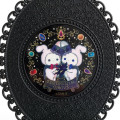 Japan San-X Folding Hand Mirror - Sentimental Circus : Grimoire of Eternal Magic and Wishes Gothic Black - 5