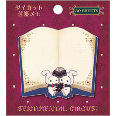 Japan San-X Die-cut Sticky Notes - Sentimental Circus : Grimoire of Eternal Magic and Wishes Spellbook