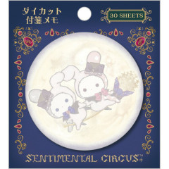 Japan San-X Die-cut Sticky Notes - Sentimental Circus : Grimoire of Eternal Magic and Wishes Moon
