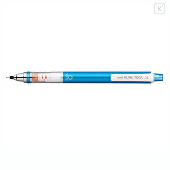 Japan Uni Kuru Toga Mechanical Pencil - 0.5mm Blue - 1