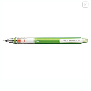Japan Uni Kuru Toga Mechanical Pencil - 0.5mm Green - 1