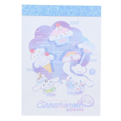 Japan Sanrio Mini Notepad - Cinnamoroll : Sweets Time
